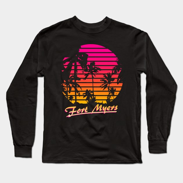 Fort Myers Long Sleeve T-Shirt by Nerd_art